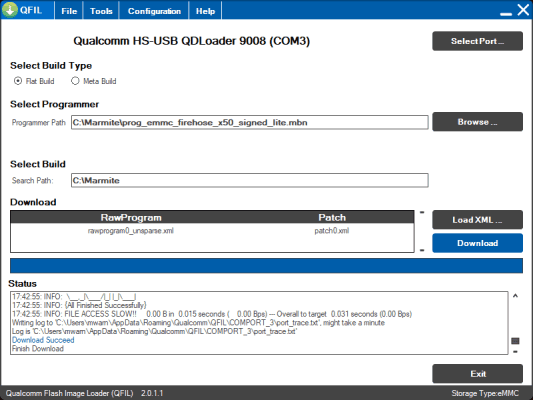 Phần mềm QFIL Tool 2 qfil