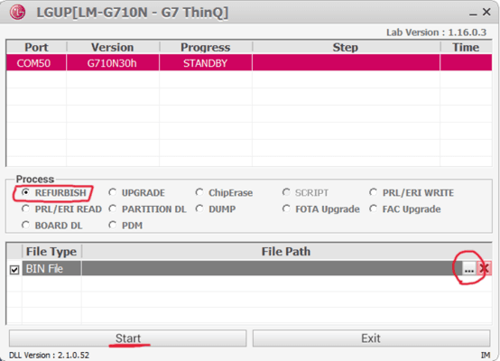 Hướng dẫn up rom bằng LGUP 7 image 13